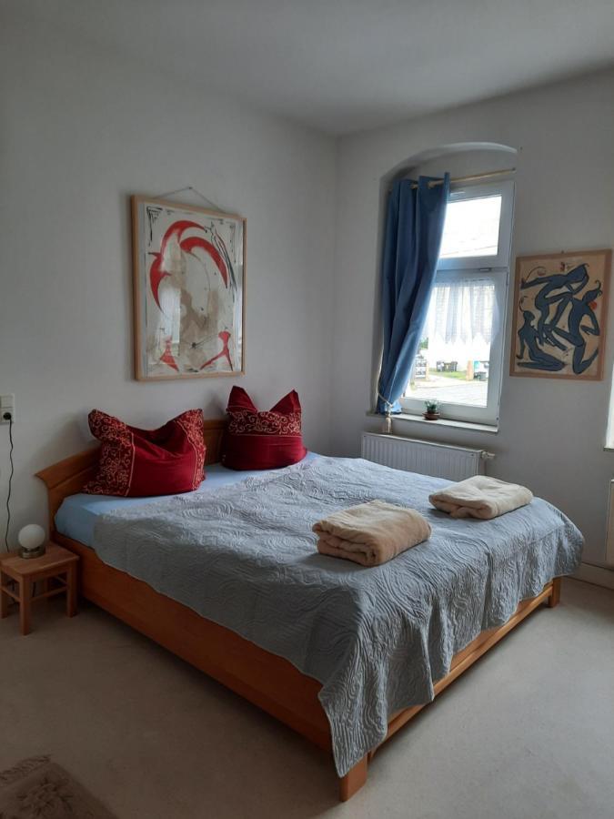 Apartamento Kunstoase Am Blauen Haus Dresde Exterior foto