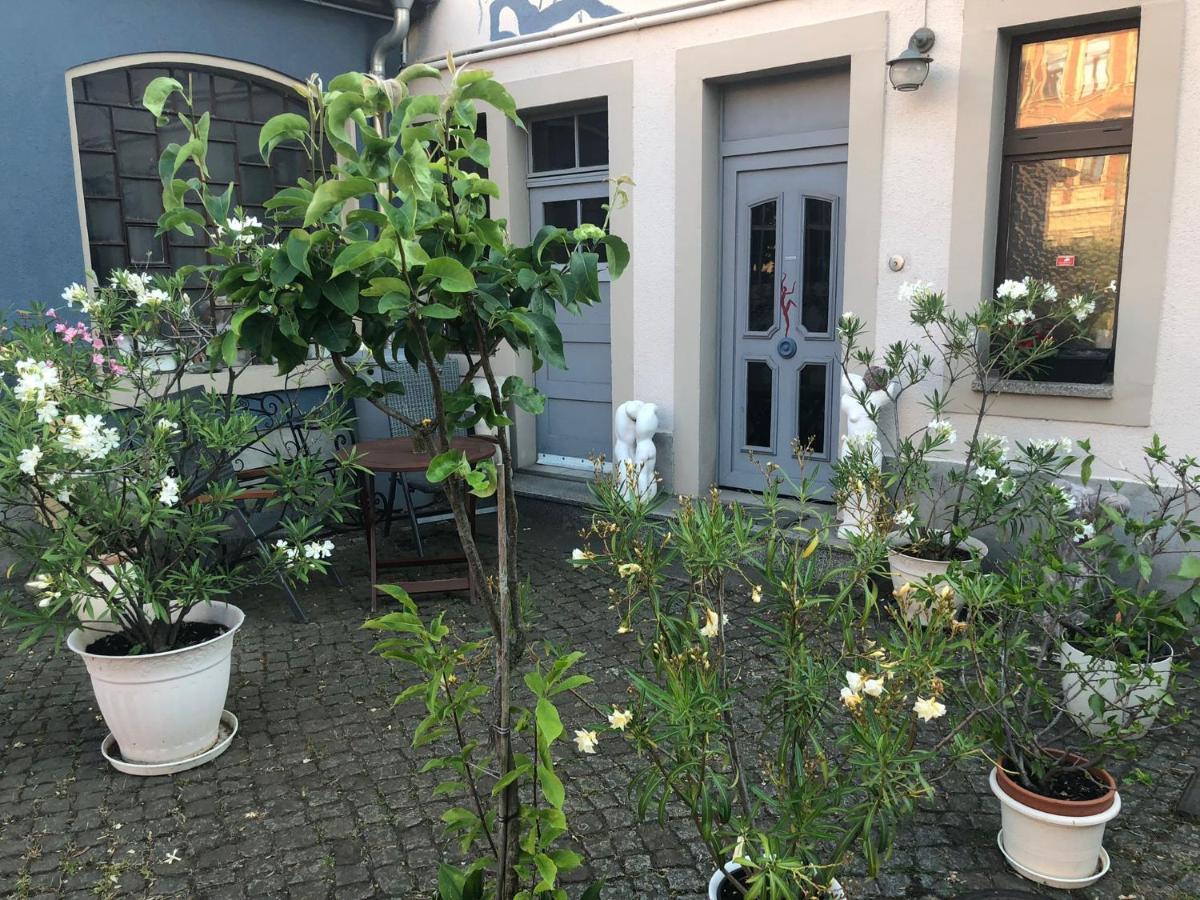 Apartamento Kunstoase Am Blauen Haus Dresde Exterior foto